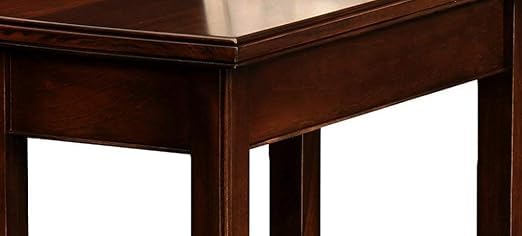 Chairside End Table - Espresso Finish - additional view