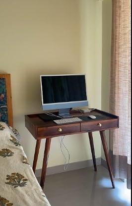 Umark Sheesham Wood Multipurpose Laptop Table with 2 Storage