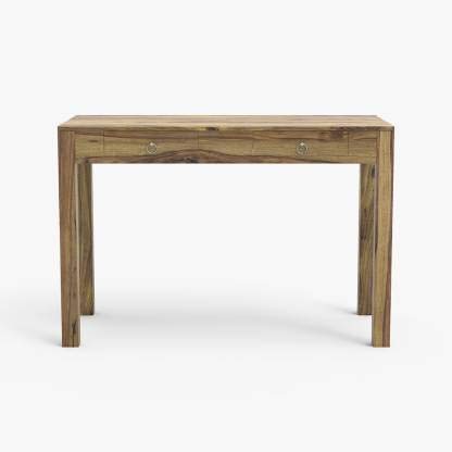 Umark Sheesham Wood Study Table with 2 Drawers - Home Office