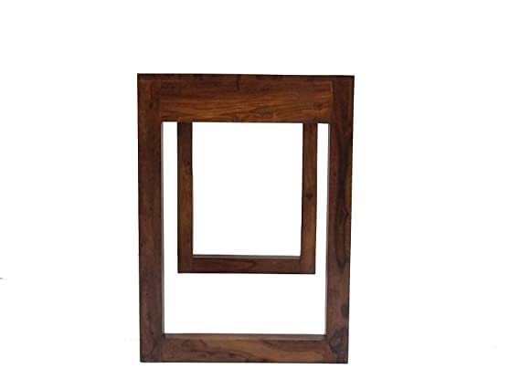 Umark Sheesham Wood Computer Laptop Table with 2 Storage Drawers