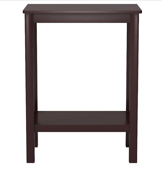 Narrow Bedside Corner Sofa Table - additional view