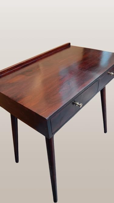 Umark Study Table Sheesham Wood Computer Laptop Table with 2 Storage