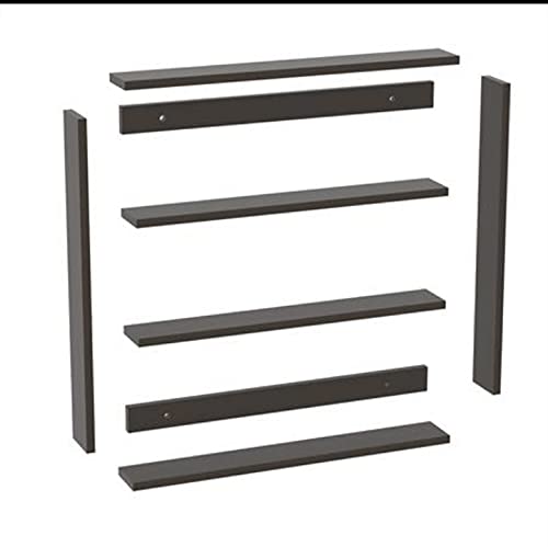 Umark Sheesham Wood Wall Shelf for Kitchen - Walnut Finish, 30 Inch