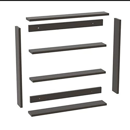 Umark Sheesham Wood Wall Shelf for Kitchen - Walnut Finish, 30 Inch