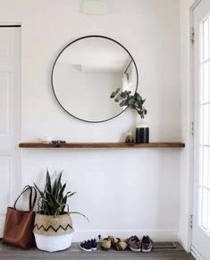 Umark 16 Inch Wooden Floating Shelves, Single Rustic Large Wall Shelf