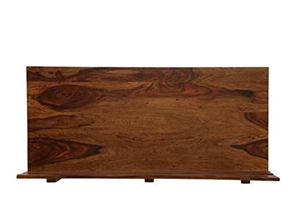 Umark Sheesham Wood Study Table - Teak Finish