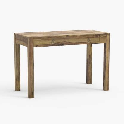 Umark Sheesham Wood Study Table with 2 Drawers - Home Office