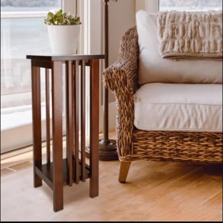 Wooden Plant Stand - Honey Finish - additional view