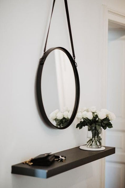 Umark 22 Inch Wooden Floating Wall Shelf - Rustic Picture Ledge