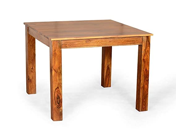 Umark Sheesham Wood Dining Table Set with 4 Chairs