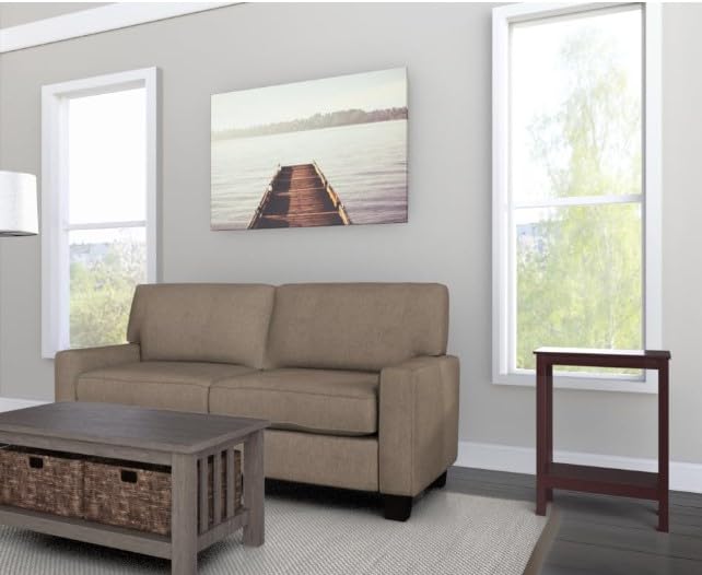 Narrow Bedside Corner Sofa Table - additional view