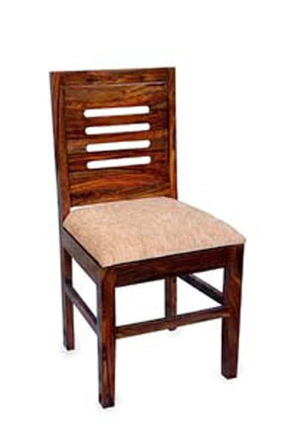 Umark Sheesham Wood Dining Chairs with Cushion Set of 2