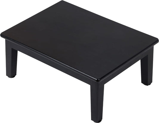 Umark Solid Wooden Step Stool for Adults, Bed, Capable of Bearing 300