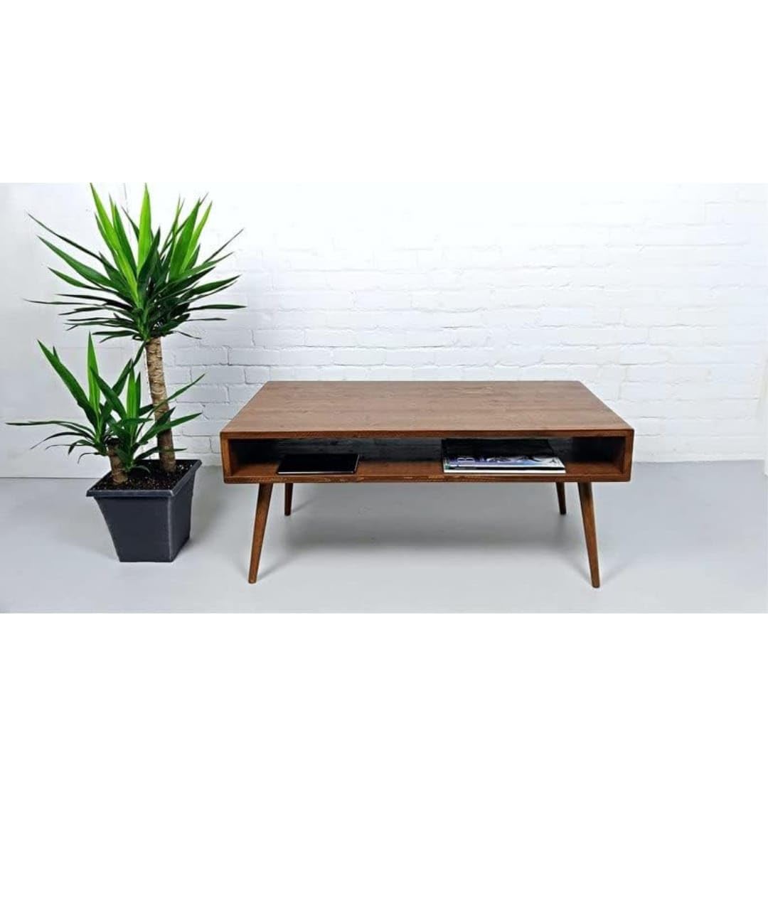 Solid Wood Center/Coffee Table with Storage - additional view