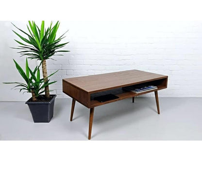 Solid Wood Center/Coffee Table with Storage - additional view