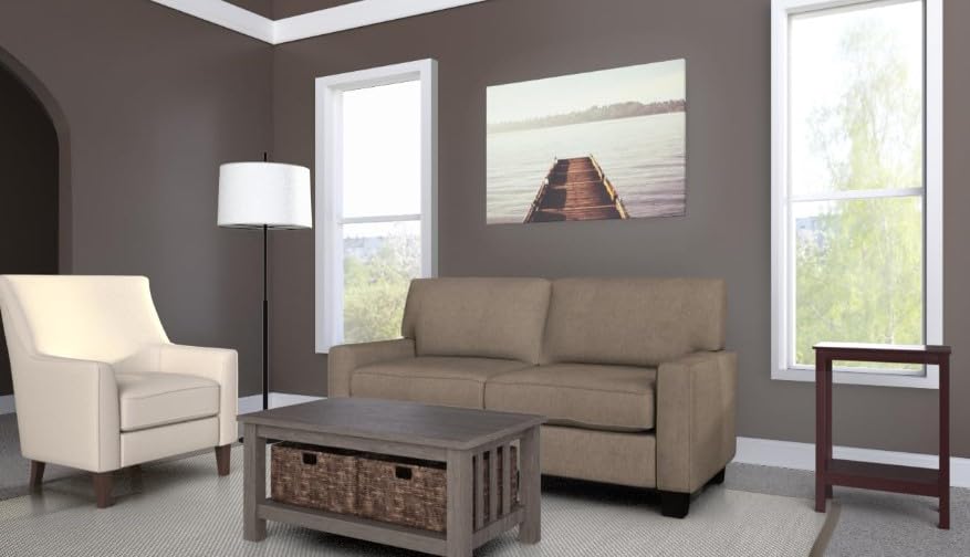 Narrow Bedside Corner Sofa Table - additional view