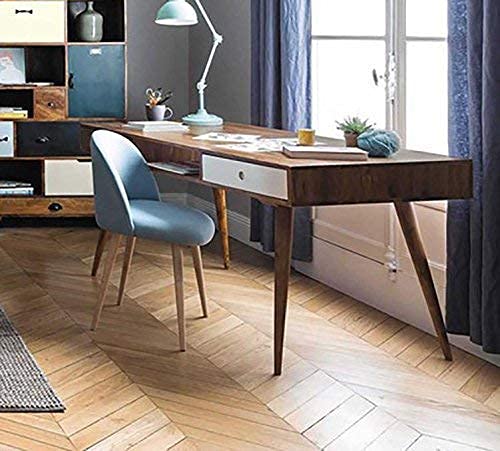 Umark Sheesham Wood Writing & Study Table with 2 Drawers