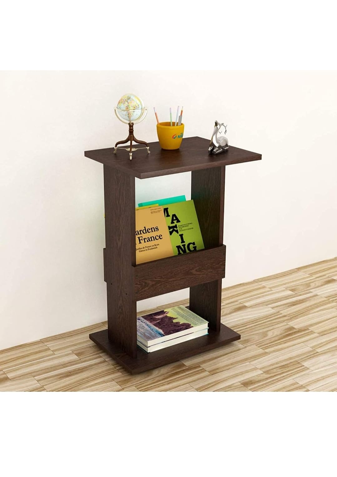 Wooden 3-Tier Side/End Table - additional view
