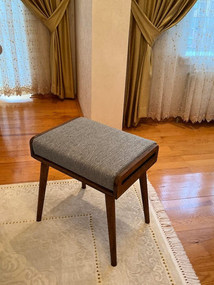 Umark Furniture Stool/Seat/Ottoman/Bench in Solid Sheesham Wood Stool