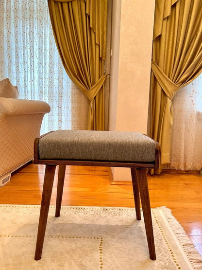 Umark Furniture Stool/Seat/Ottoman/Bench in Solid Sheesham Wood Stool