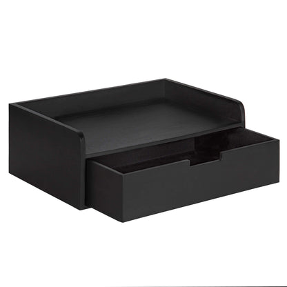Umark Modern Floating Wall Shelf Side Table with Drawer, Wall Mounted