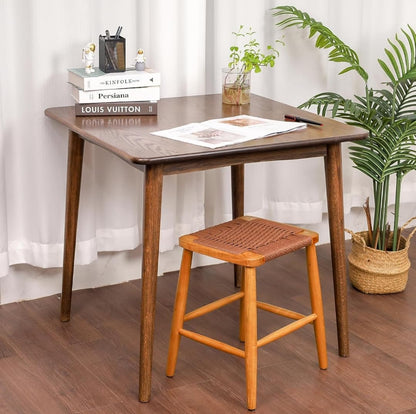 Solid Wood Dining Table - Dark Brown - additional view