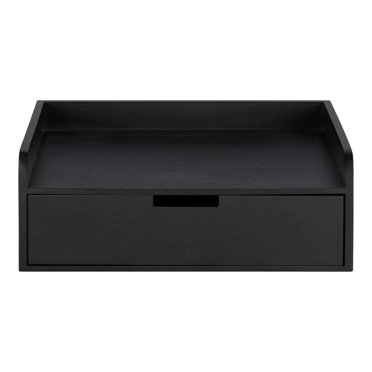 Umark Modern Floating Wall Shelf Side Table with Drawer, Wall Mounted