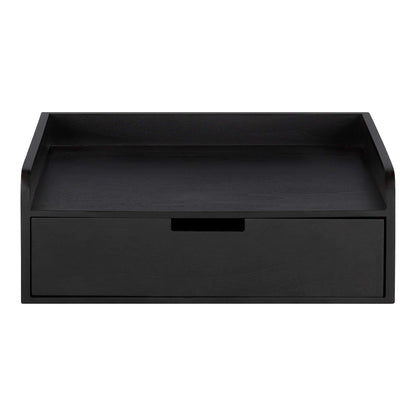 Umark Modern Floating Wall Shelf Side Table with Drawer, Wall Mounted