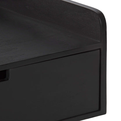 Umark Modern Floating Wall Shelf Side Table with Drawer, Wall Mounted