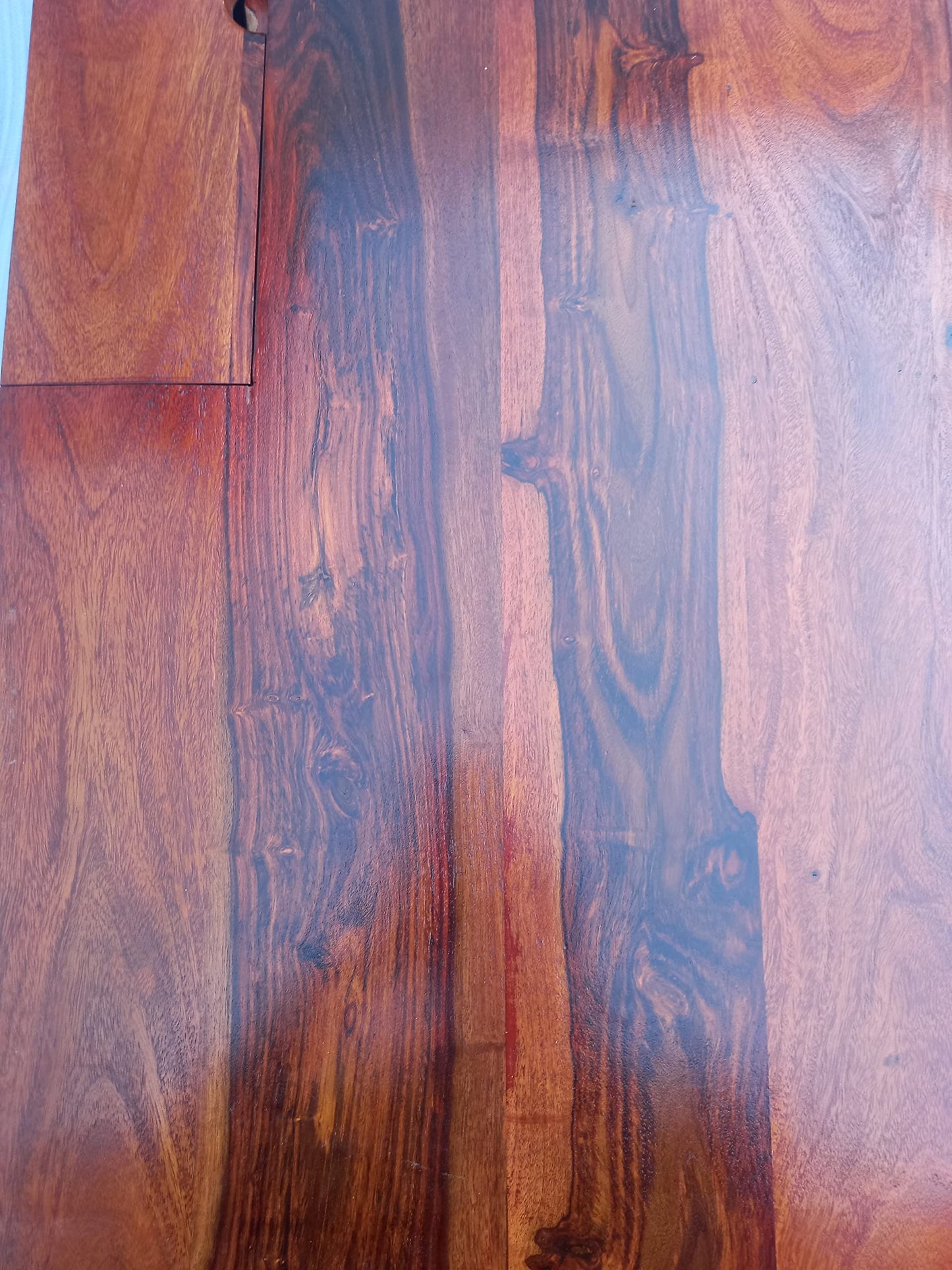 Umark Sheesham Wood Study Table with 2 Drawers & Open Storage